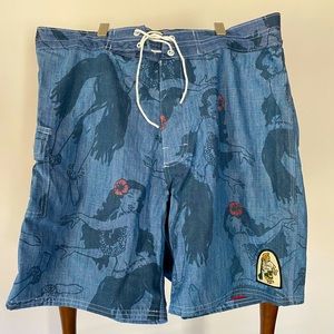 Kanvas by Katin Hawaiian Board Shorts — 33